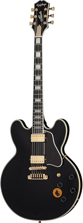 Epiphone BB King Lucille Guitar Ebony with Epi Lite Case