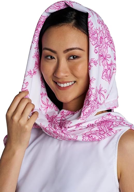Coolibar Women's Featherlight Scarf - UPF 50+ Sun Protection - Minneola