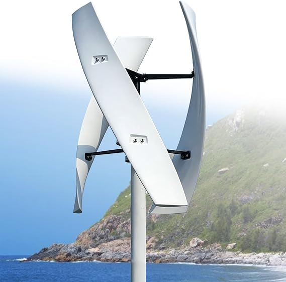 16000W 20000W Vertical Axis Wind Turbine Generator Kit with Controller Grid Inverter - Eco-Friendly Home Energy Solution for Renewable Power Generation(20000W,220V)