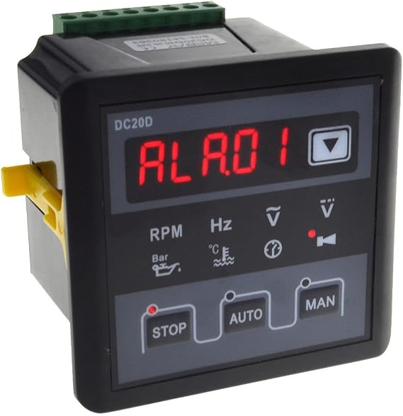 DC20D Diesel/Gasoline Generator Engine Controller Control Module Manual/Remote Auto Start DC 8-36V
