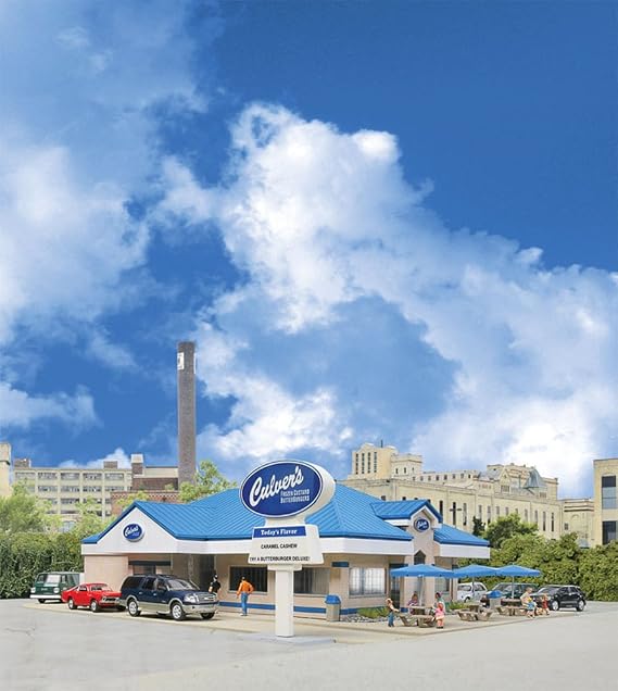 Walthers Cornerstone Culver's 933-3486 HO Scale Model Railroad - Structure Kit