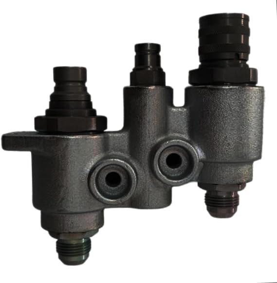 48mm 4BD4FH Hydraulic Coupler Assembly Block 6678076 7246783 47396759 Fits for Bobcat Skid Steer Loader S175 S205 S250 T250 CASE Loader TR340 SV185