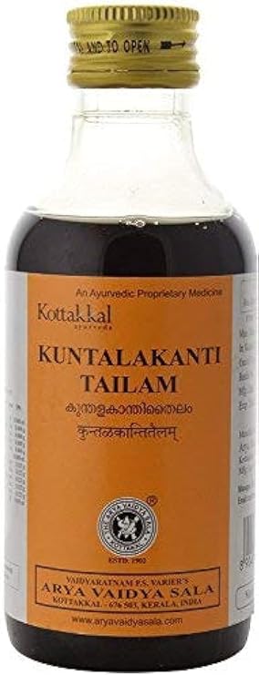 Kottakkal Arya Vaidya Sala Kunthalakanthi Tailam -200 Ml Pet Bottle