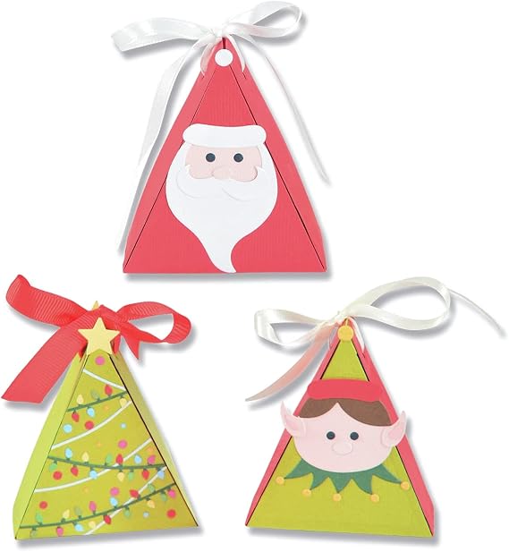 Sizzix Thinlits Die Set 15PK - Christmas Character Box by Kath Breen, 665338