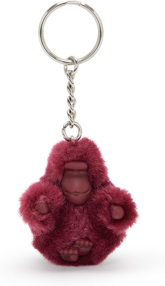 Kipling MONKEYCLIP XS KH Extra small monkey keyhanger, Monkeys/Keyhangers, Lounge Wine (Red)