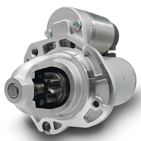 19185 New Starter Motor Replacement for 2011-2016 3.6L V6 Engine Dodge Durango Charger Challenger, Jeep Grand Cherokee, Chrysler 300, Ram 1500, OE#: 04801852AB 4801852AB RL801852AB SND0787