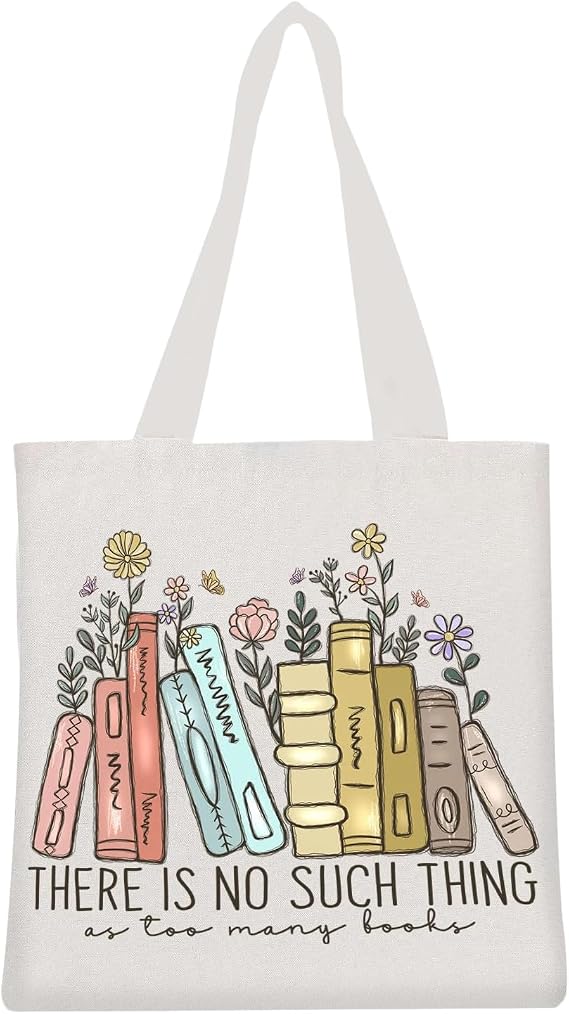 Canvas Tote Bag for Women, Tote Shopping Bag for Women Men Christmas Birthday Present