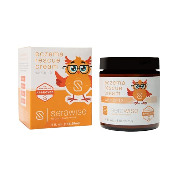 Eczema Rescue Cream by Dr. Ana Maria Temple | Featuring Colloidal Oatmeal, Vitamin B12 & St. Johns Wort | Safe for All Ages | Fragrance Free | 4 oz