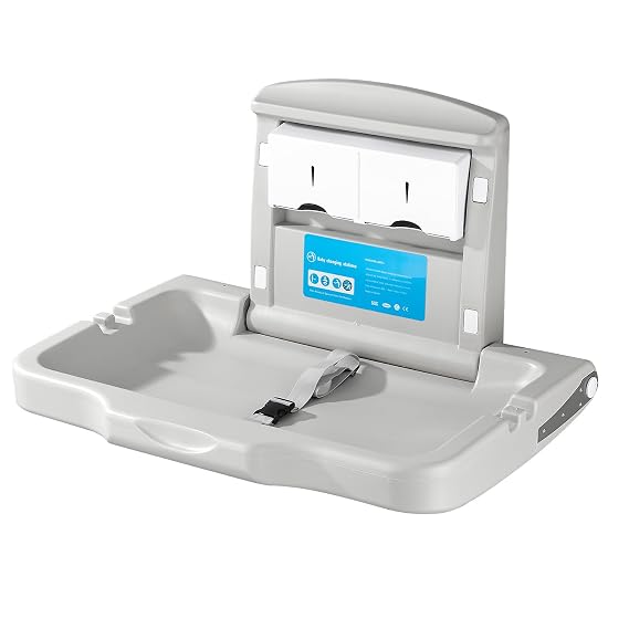 Wall Mounted HDPE Fold-Down Baby Changing Station