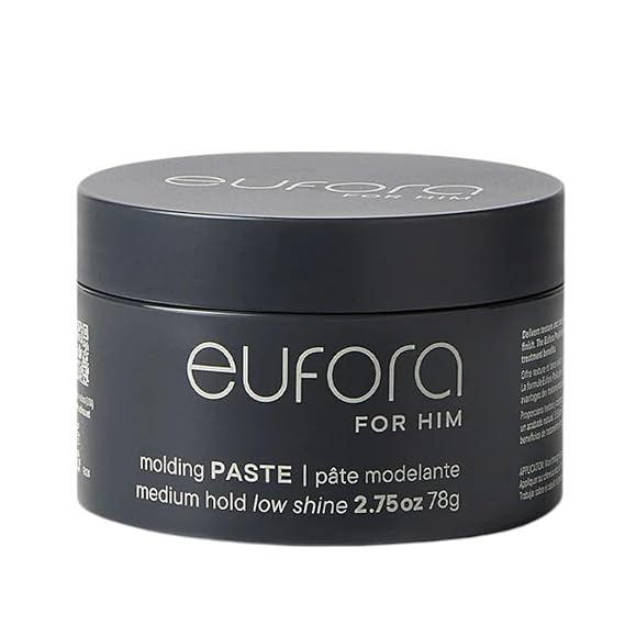Eufora Styling Molding Paste for Men, Medium Hold, 2.75 Oz