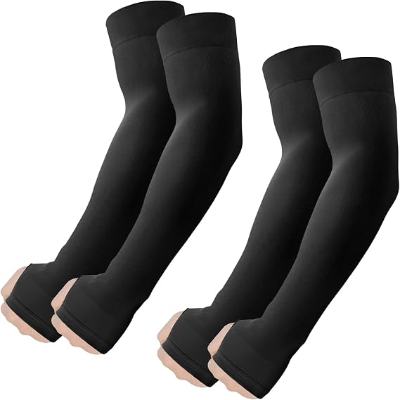ROXUN Arm Sleeves with Thumb Hole, Cooling UV Sun Protection for Men/Women