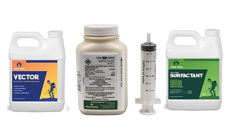 Primesource Meso 4 SC Select with Yield Titan's Vector Blue Concentrated Spray Pattern Indicator 8 Ounces and Surfactant