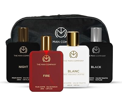 Best Perfume Gift Set for Men & Women 4 X 50ml with a Travel Bag - A Gentlemans Choice | Luxury Long-Lasting Fragrance For Men | For Party, Outing, Office & Date |