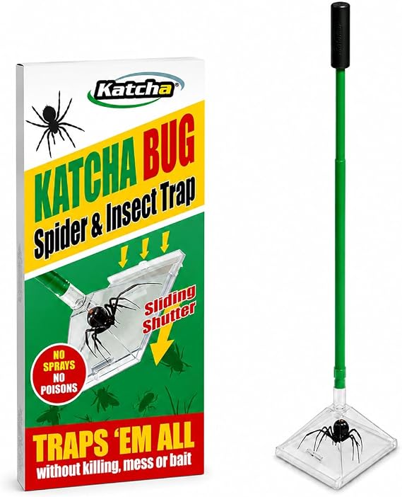Spider Catcher - 2 Stick handle version