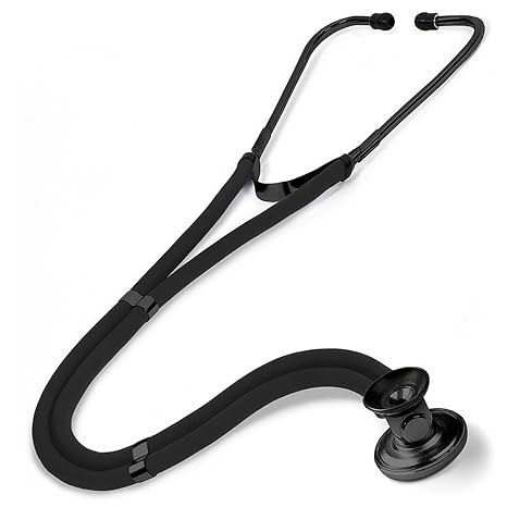 Prestige Medical Sprague-Rappaport Stethoscope, Stealth / Black