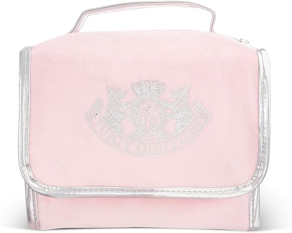Juicy Couture Pink Makeup Bag, Terroir Dog Rhinestone Crown, Hanging Hook