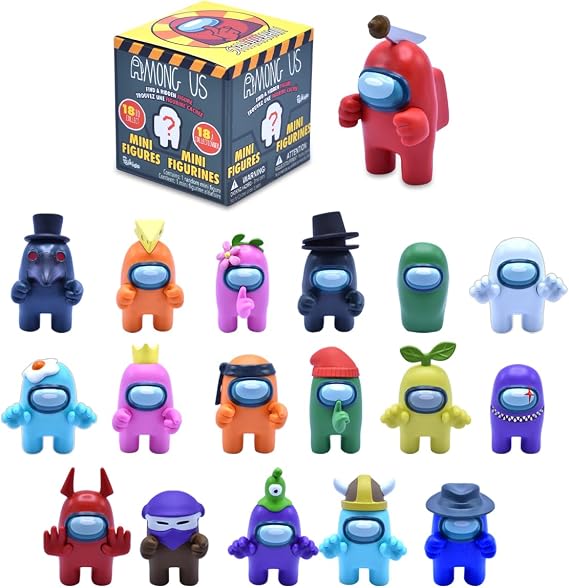 Just Toys Among Us Mini Figures Blind Bag, 2 Inch Collectible