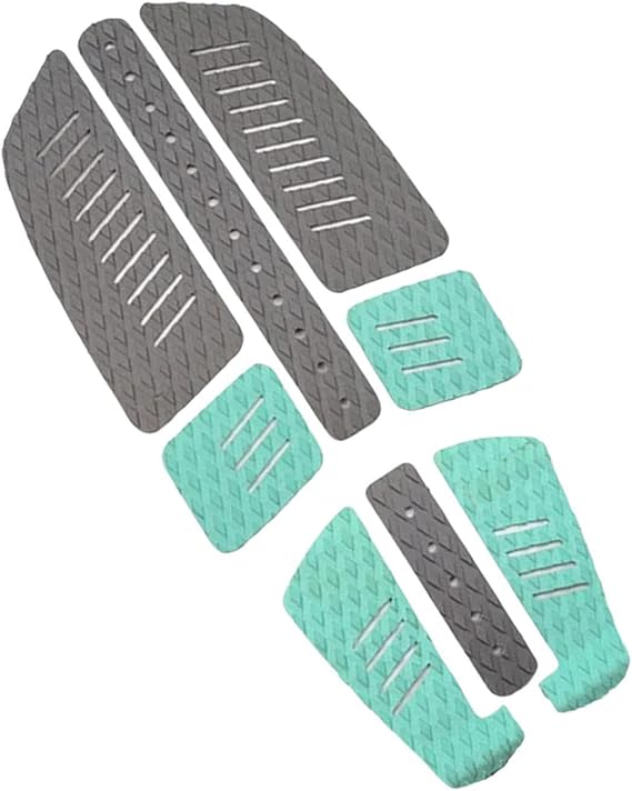 Accessories Adjustable Boat Floor Mat Water Sport Skimboard Training Easy To Non-Slip Deck Pads For Better Performance Foot Deck Tail Pad EVA Surfing Padded Surfboard