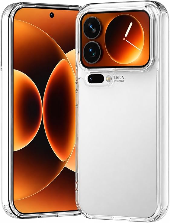 Coverzone Xiaomi 17 Pro Max ile uyumlu Kılıf Süper Esnek Yapılı Toz ve Kirden Koruyan Silikon Mi 17 Pro Max ile uyumlu kilif Süper Şeffaf Kapak