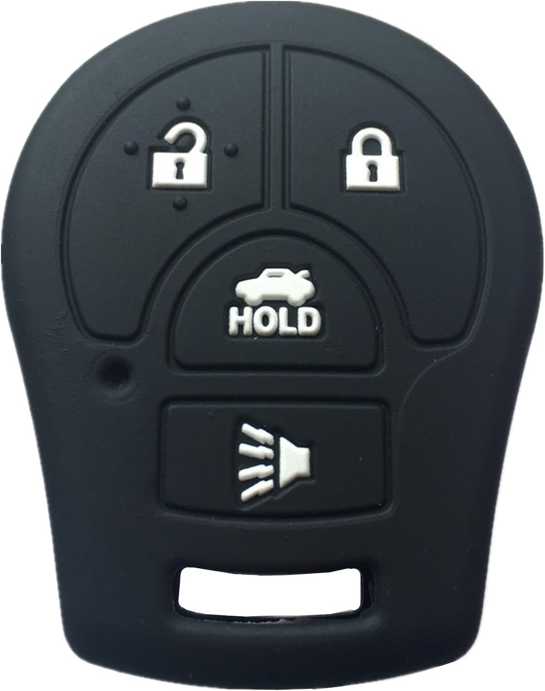 Rpkey Silicone Keyless Entry Remote Control Key Fob Cover Case protector Replacement Fit For Nissan 350Z Altima Armada Cube Maxima NV1500 NV200 NV2500 NV3500 Rogue Quest Sentra Versa CWTWB1U751