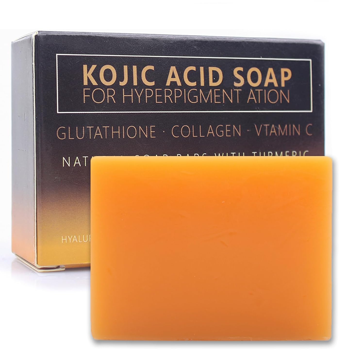 100 g kojic acid soap turmeric soap turmeric soap for face kojic acid soap curcuma soap vitamin c soap piece for cleansing and skin care of face and body