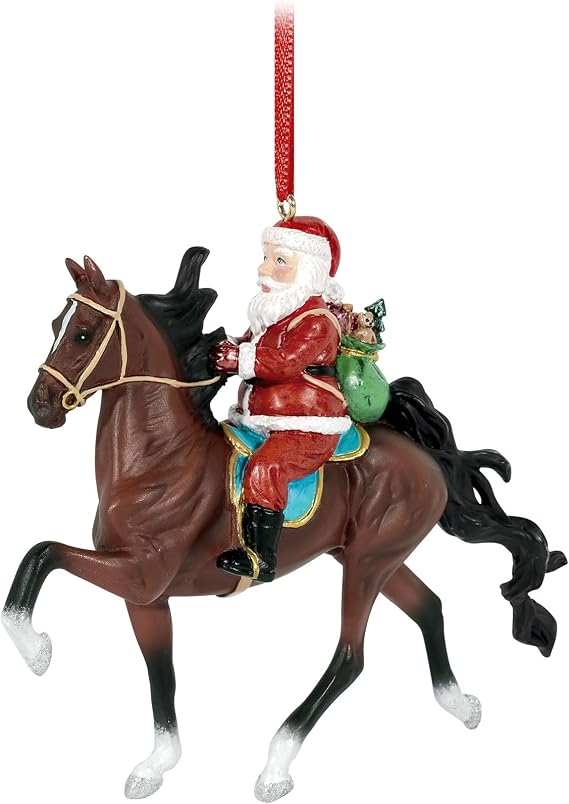 Breyer 2025 Santa Ornament | Showman Santa | Model # B-HP-10227