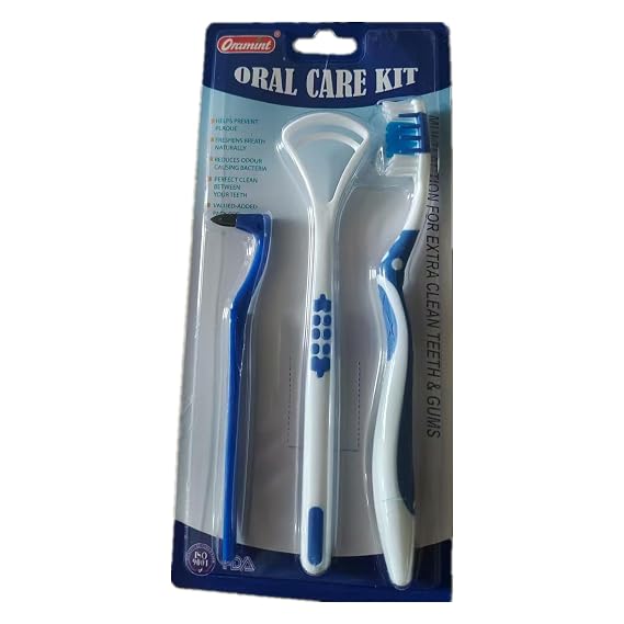 Dentistry Hygiene Oral Care Fresh Breath Teeth Tooth Tongue Cleaning Cleaner Toothbrush tongue tartar cleaner tartar Whitening 3pcs per Kit