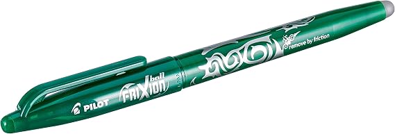 Pilot Frixion Erasable Rollerball Pen - Black 5 Pack