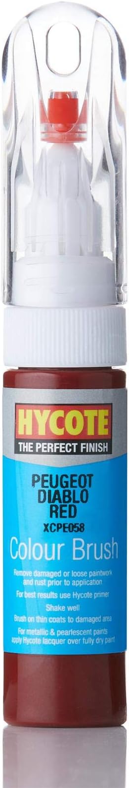 Hycote Colour Brush Diablo Red (Pearlescent) 12.5ml - XCPE058