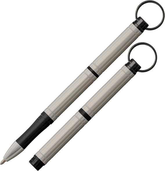 Fisher Space Pen Chrome Backpacker Pressurized Ballpoint Pen, Gift Box