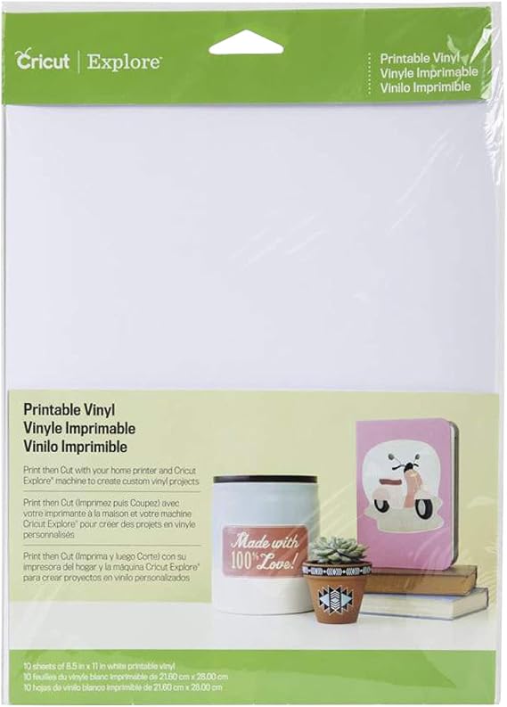 Cricut Printable Vinyl for Die-Cuts