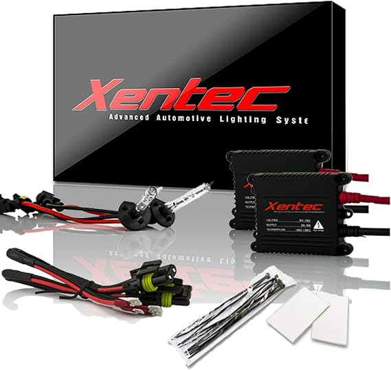 Xentec H1 12000K HID Xenon Bulb with 35W SLBDC Slim Ballast Bundle (Violet Blue)