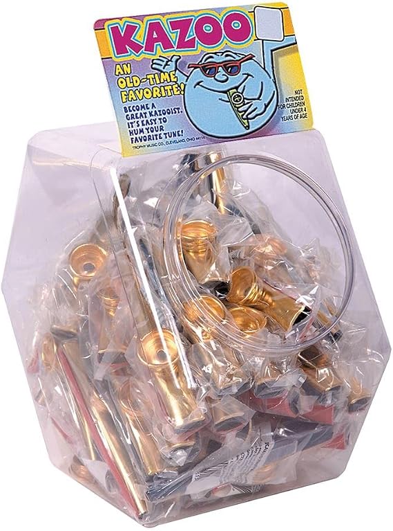 Trophy KM50 Metal Kazoos Set