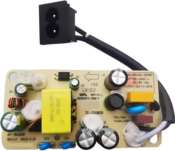 1pcs For Xi-aomi For Mij-ia DC Inverter Floor Fan 1X Power Supply Motherboard Control Board Xiaomi Electric Fan Repair Parts