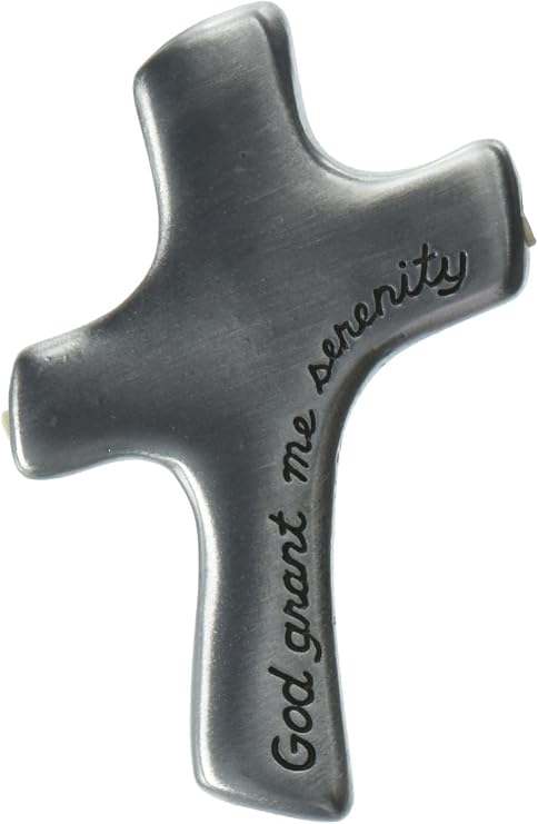 Cathedral Art (Abbey & CA Gift God Grant Me Serenity Palm Cross, 2-7/8" x 1-7/8"