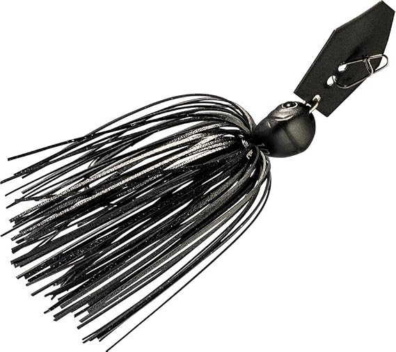 Z-Man Chatterbait Jack Hammer, 1/2 oz. Black Jack