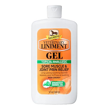 Absorbine Veterinary Liniment Gel, 12-Ounce