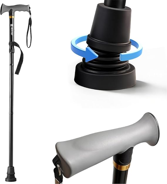 All-Terrain Folding Walking Cane for Men & Women