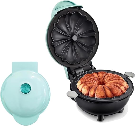 Mini Pancake Maker Machine - Non-Stick Cooking Surface for Breakfast, Lunch & Snacks - Household Countertop Cake Pop Maker