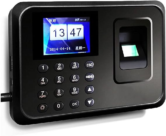Time Clock Biometric Attendance System USB Fingerprint Reader Time Clock Employee Control Machine Electronic Device,