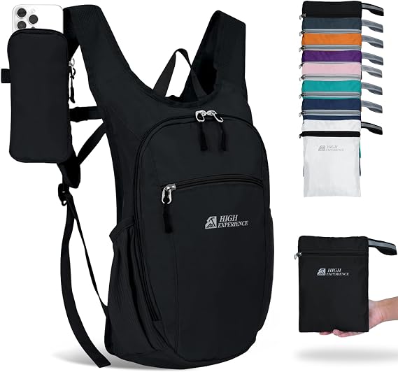 Small Hiking Backpack Packable Lightweight for Women Men