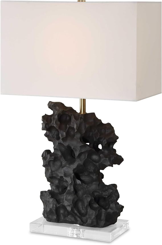 Uttermost 30386-1 Basalt - 1 Light Table Lamp-27.25 Inches Tall and 17 Inches Wide