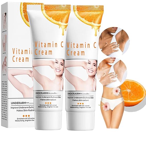 2PCS Crema para Aclarar las Axilas y Partes Intimas Axilas Y Partes Intimas