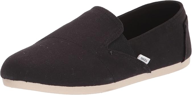 TOMS Women's Redondo Loafer Flat, Textile Upper | Casual Shoes