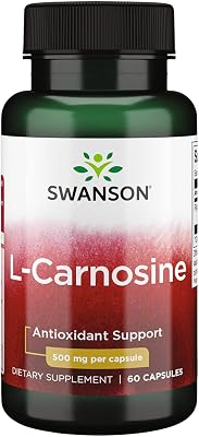 Swanson Ultra L-CARNOSINE 500MG 60 CAPS