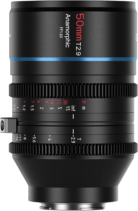 SIRUI 50mm T2.9 1.6X Full-Frame Anamorphic Lens Cinema Lens (E Mount)