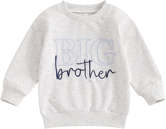 Sibling Matching Clothes Toddler Kids Girl Boy Fall Tops