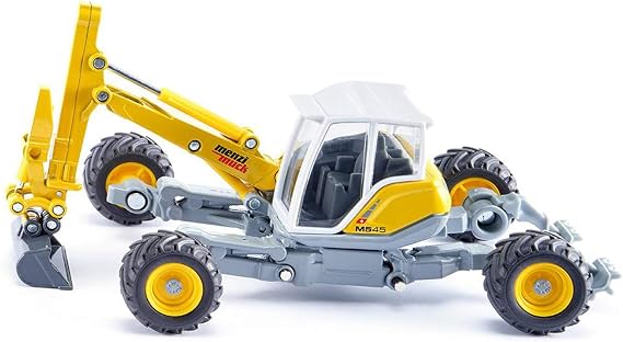 siku 3548, Menzi Muck Walking Excavator, 1:50, Metal/Plastic, Yellow, Adjustable Chassis