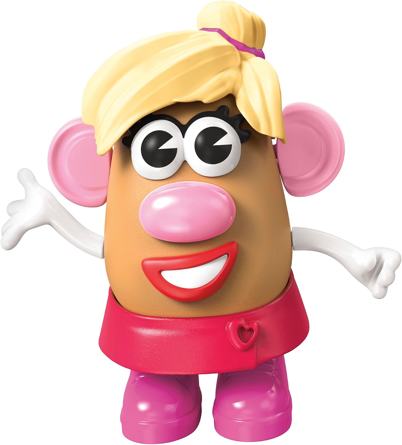 Hasbro Mr. Potato Head Mrs. Potato Head Classic, for ages 2 and up, with 11 interchangeable face parts F9418, genuine product