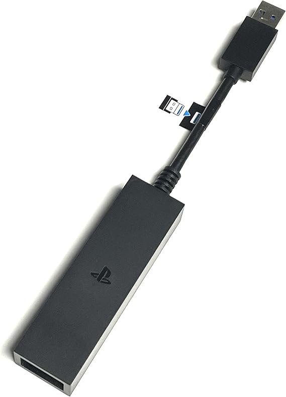 PSVR Camera Adapter for PS5 Console Compatible with Playstation VR on Playstation 5, PS4 PSVR Converter Cable